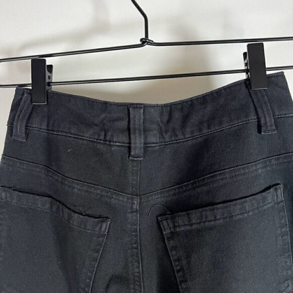 Universal‎ Standard Black Straight Leg High Rise Pants Size 2 Small - Picture 9 of 11